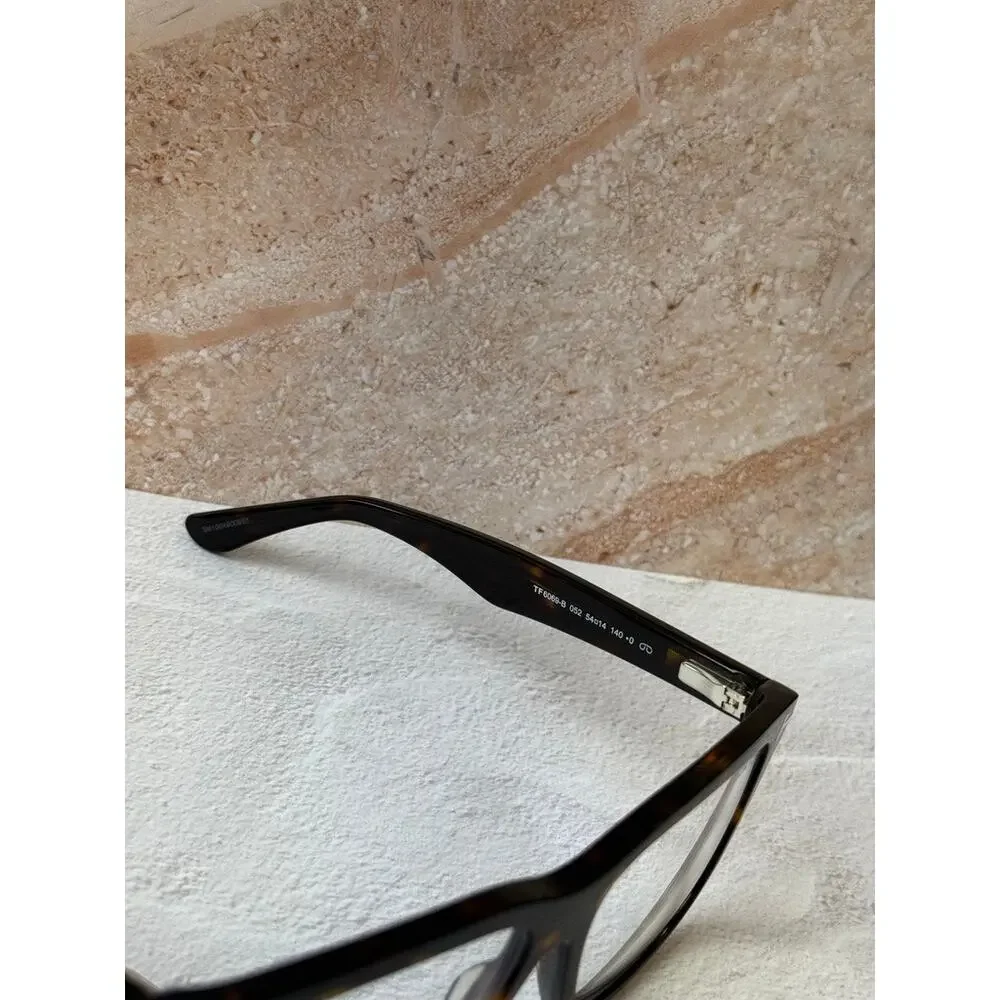 Tom Ford Tortoiseshell and Brown Gradient Lens Sunglasses with Cream Case